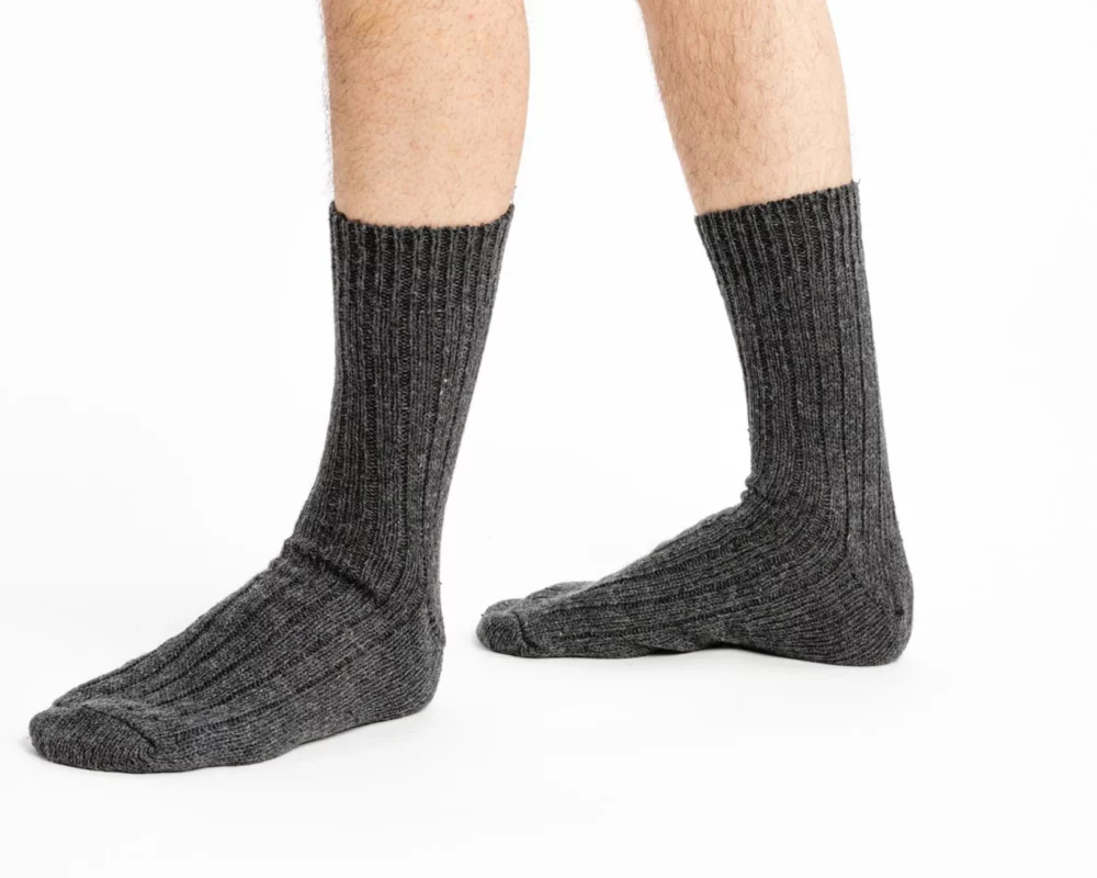 Alpaca Socks - Dark Gray