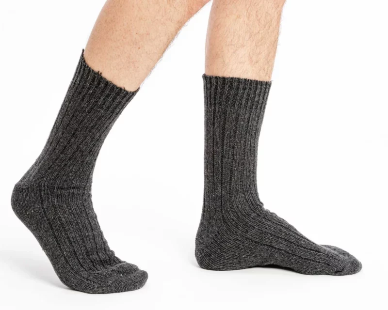 Alpaca Socks - Dark Gray 2