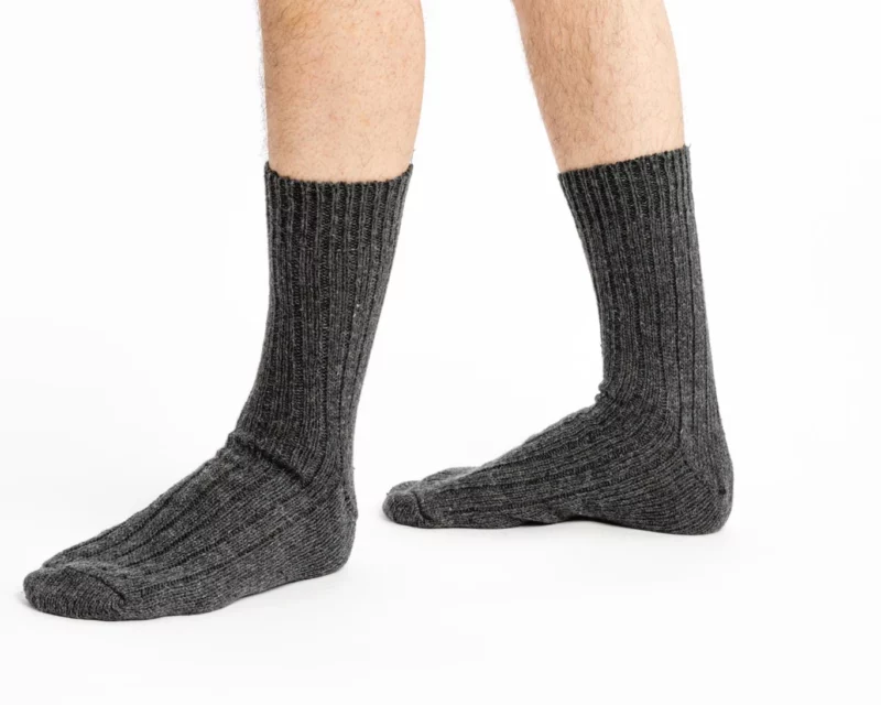 Alpaca Socks - Dark Gray