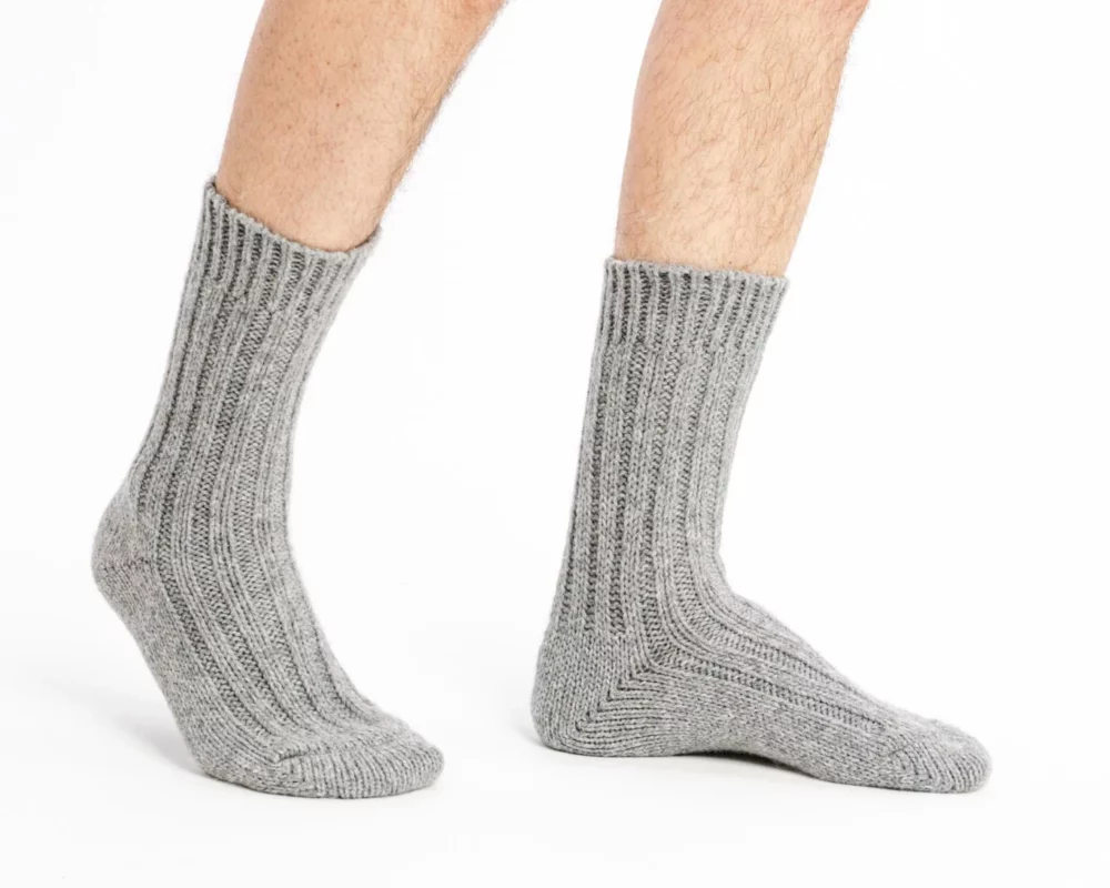 Alpaca Socks - Gray 2