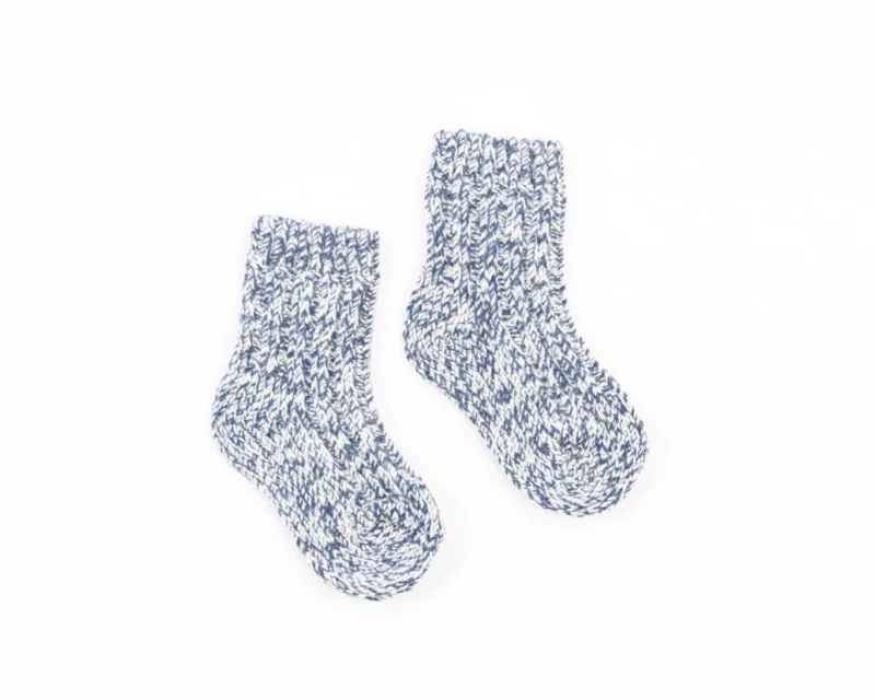 Children's Merino Socks - Blue