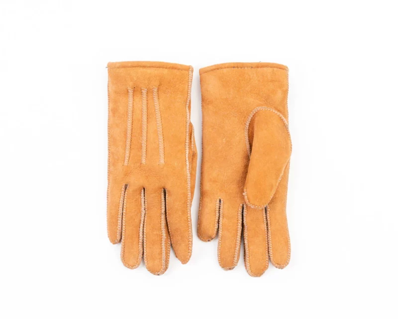 Leather Gloves – Beige