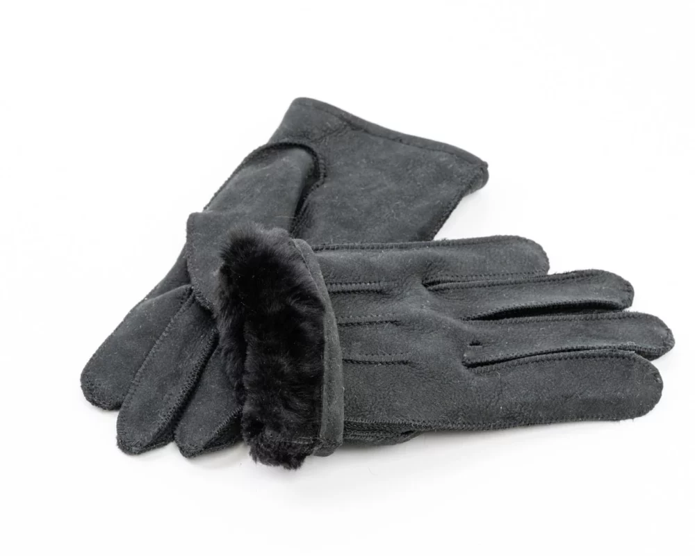Leather Gloves – Black 2