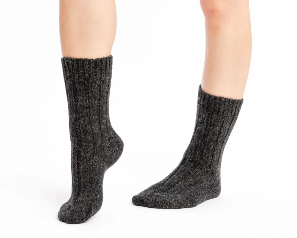 Merino Wool Socks - Black