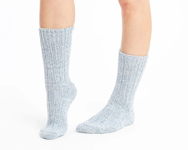 Merino Wool Socks - Blue