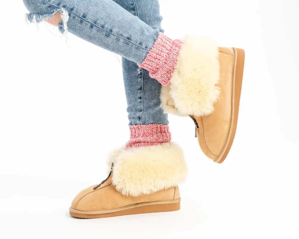 Zip up House Slippers 2