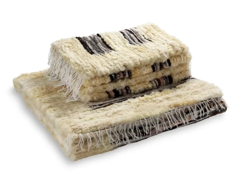 Sheepskin Carpet - Beige-Brown