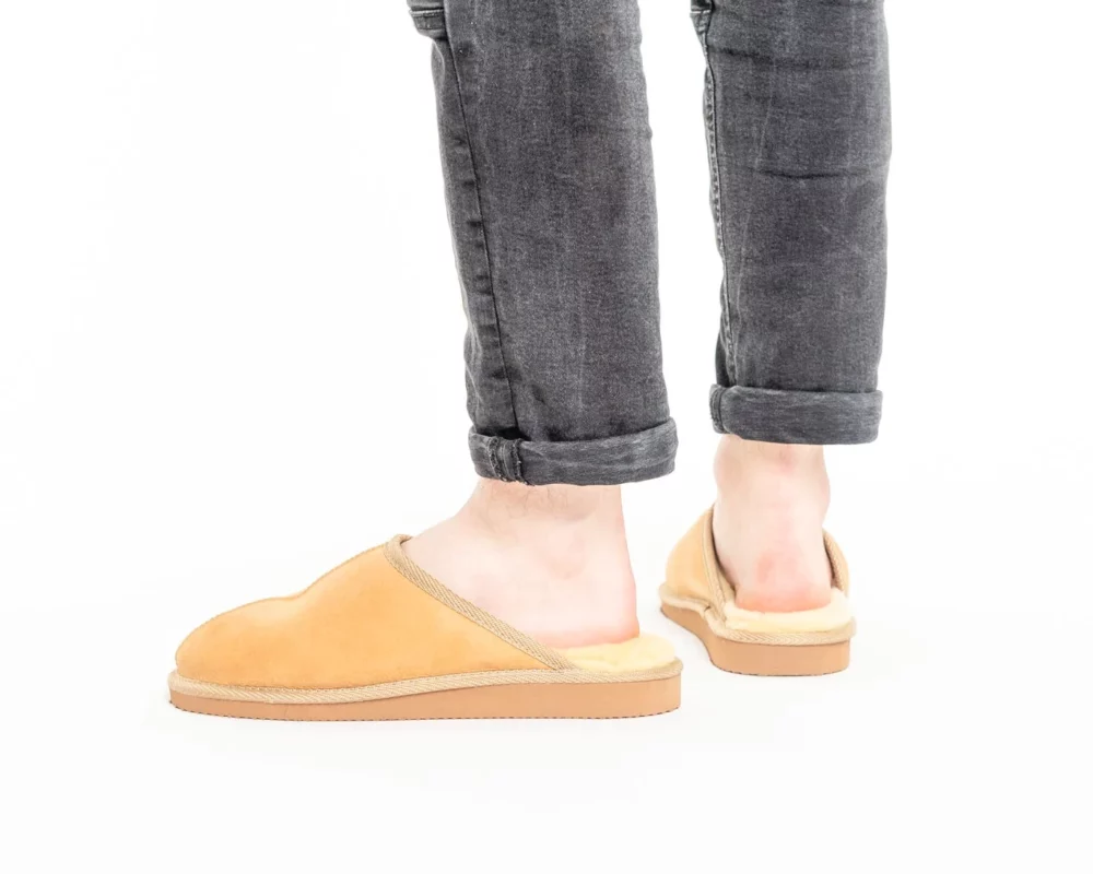 Men’s House Slippers – Beige 3