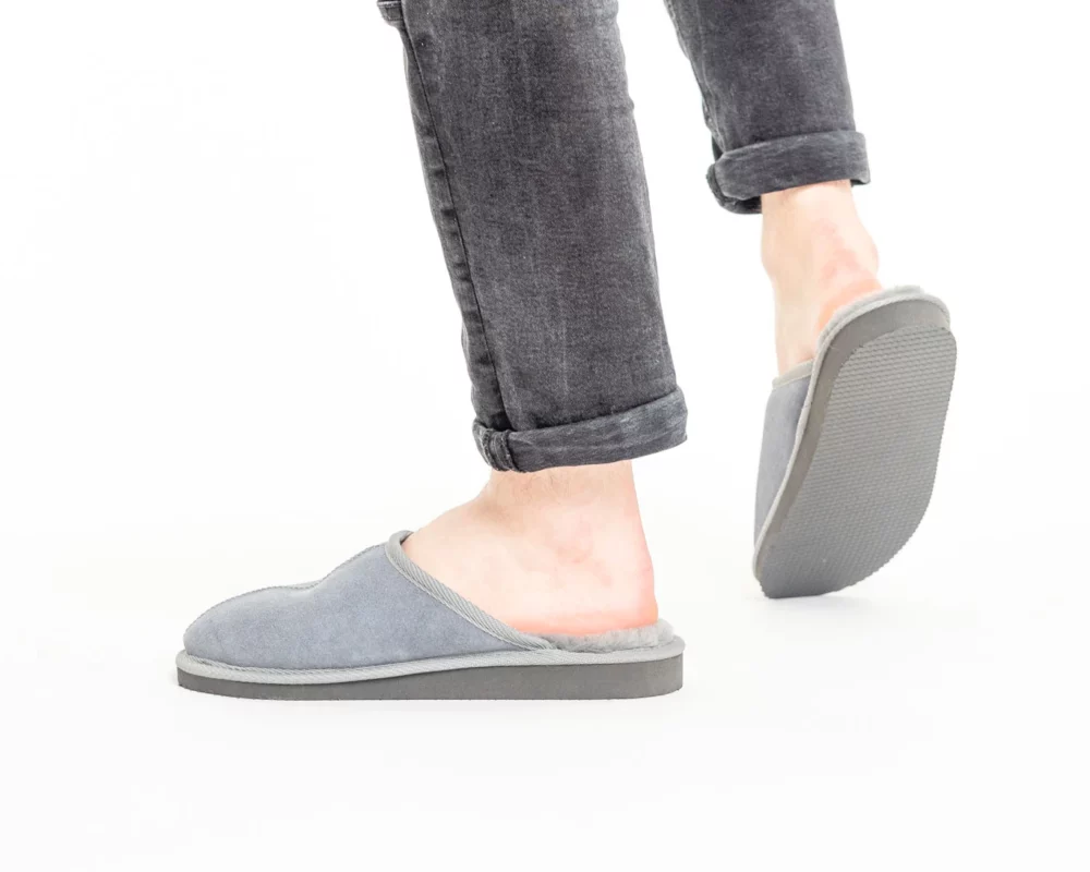 Men’s House Slippers – Gray 2