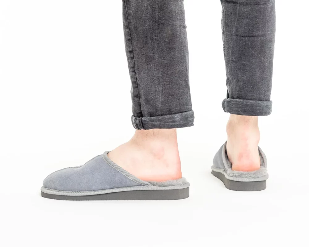 Men’s House Slippers – Gray 3
