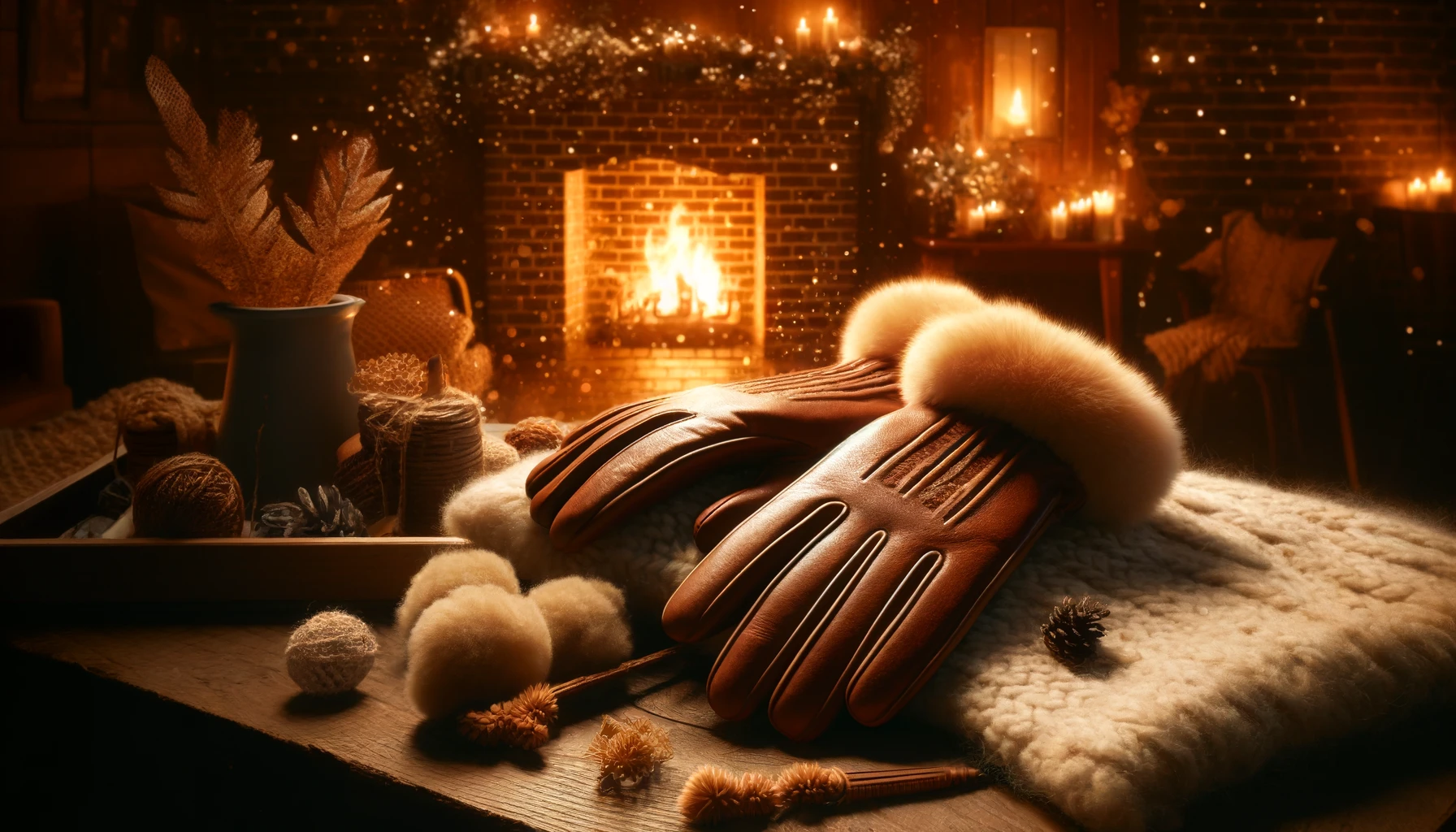 sheepskin gloves