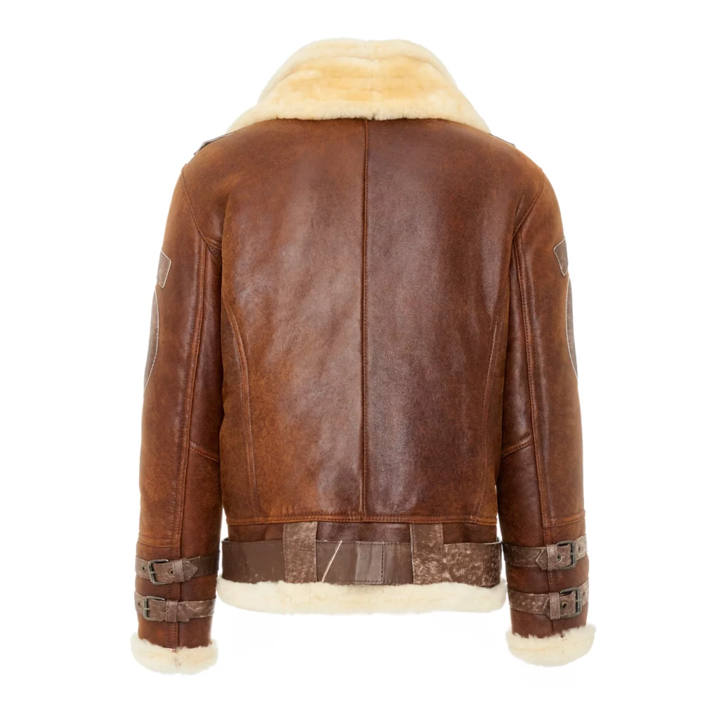 Men's Shearling Aviator Jacket 2