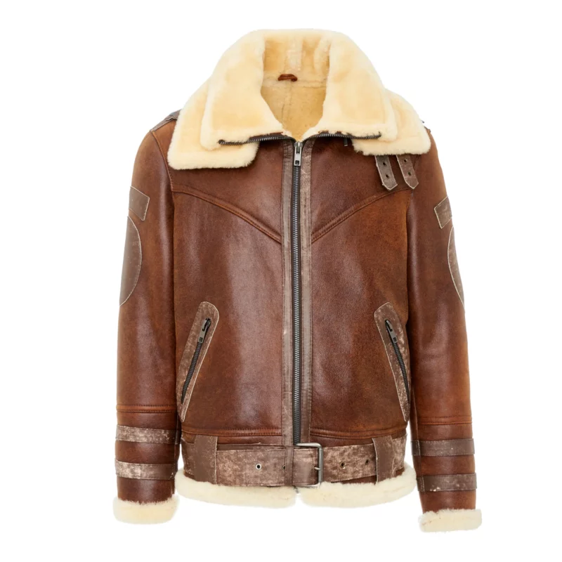 Men's Shearling Aviator Jacket